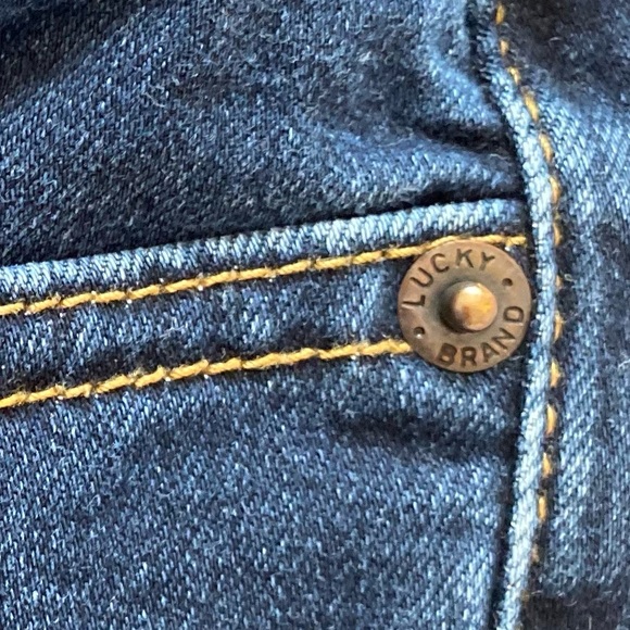 🍀LUCKY BRAND 🍀Blue jeans America . Size 4/27 Regular. - Picture 8 of 13